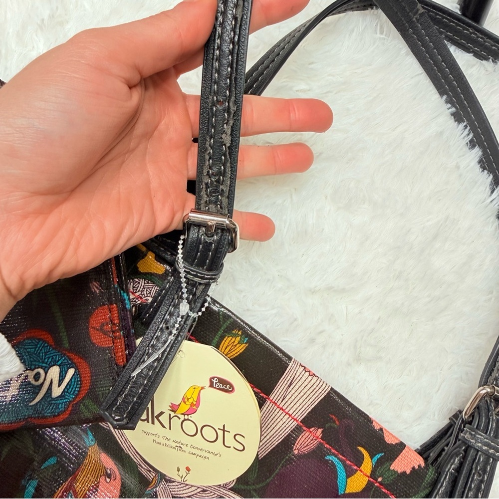 Sakroots Artist Circle Peace Birds Tote Set NWT Boho Festival Bag Wallet - Picture 14 of 16